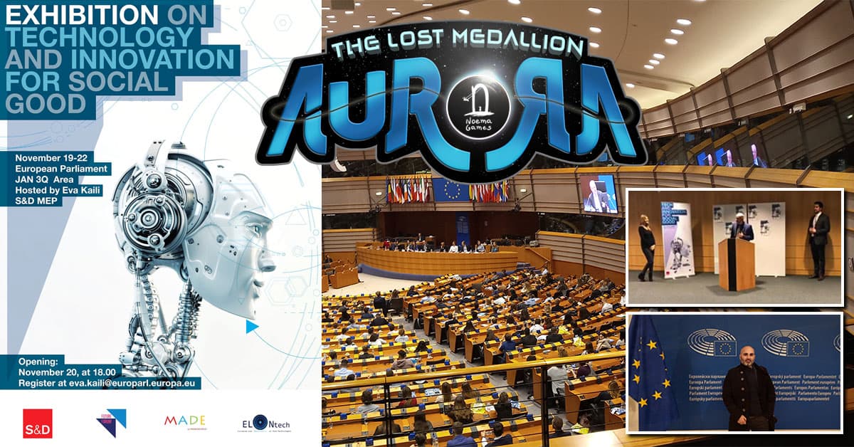 Noema Games at the European Parliament