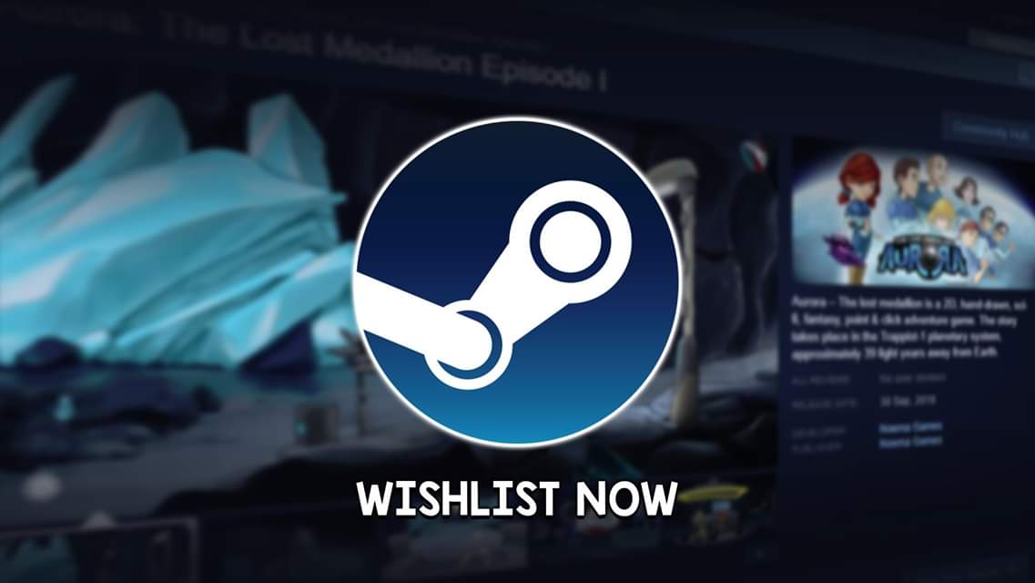 Steam Store Page of Aurora:The Lost Medallion Episode I, is now LIVE!!!